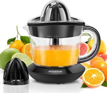 Citruspers - Elektrisch - 40W - Zwart - Aigostar, Elektronische apparatuur, Verzenden, Nieuw