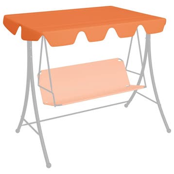 vidaXL Vervangingsluifel voor schommelbank 150/130x105/70 cm, Verzenden