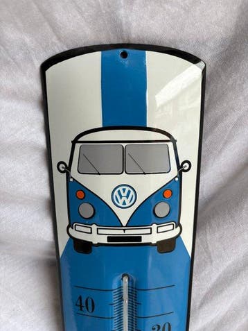 Volkswagen T1 Bus Emaille Thermometer – Limited Edition –
