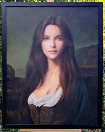 Wilhem von Kalisz (XX-XXI) - Mona (100% hand-painted,