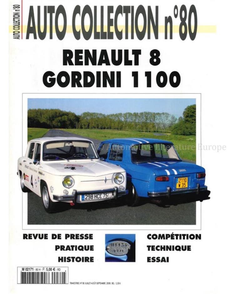 2003 AUTO COLLECTION MAGZINE 80 FRANS, Livres, Autos | Brochures & Magazines, Enlèvement ou Envoi