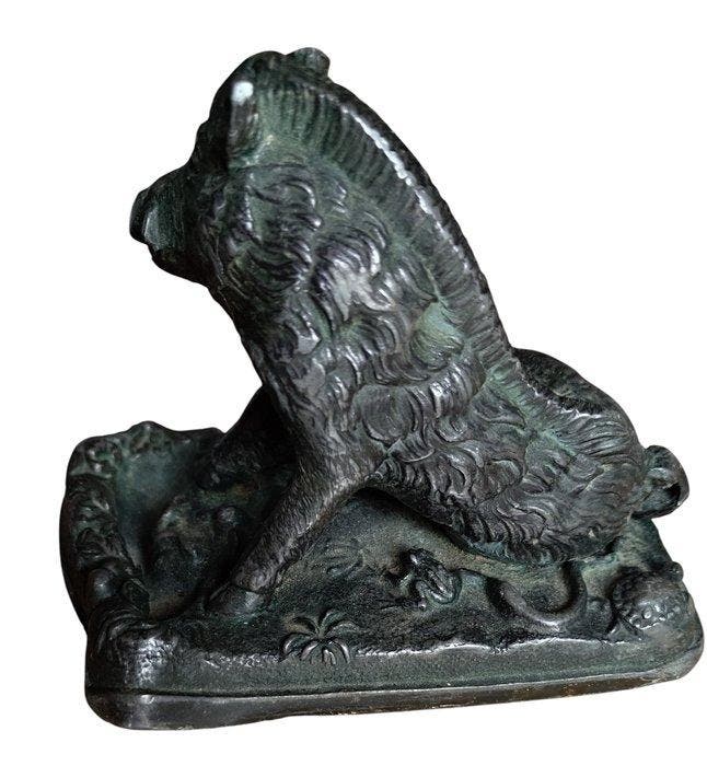 Beeld, Il porcellino di Firenze - 7 cm - Brons, Antiquités & Art, Curiosités & Brocante