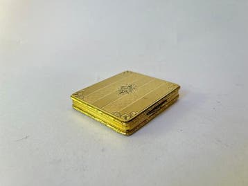 Doos - 18k goudlamina - Trousse Vintage Oro K.R.