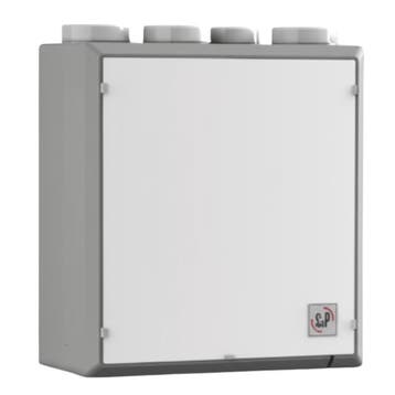 EnergiSava 260 S&P WTW - Linker uitvoering - 310 m3/h, Verzenden, Nieuw