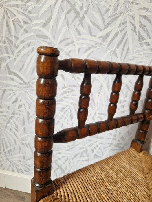 Stoel - Hout - Knobbelstoel -Bobbinchair, Antiek en Kunst, Curiosa en Brocante