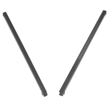 Paar zijgeleiders (dx&gx) compacte tafels, Verzenden