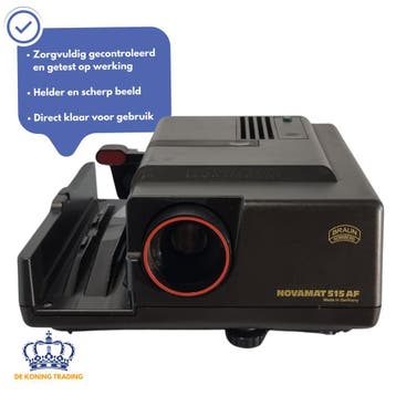 Braun Novamat 515 AF | Diaprojector | Autofocus | Dia viewer, Verzenden, Gebruikt