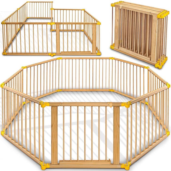 KIDUKU® XXL Babybox - Grondbox - Speelbox - Kinderbox - 7,2m, Kinderen en Baby's, Babyparken, Nieuw, Verzenden