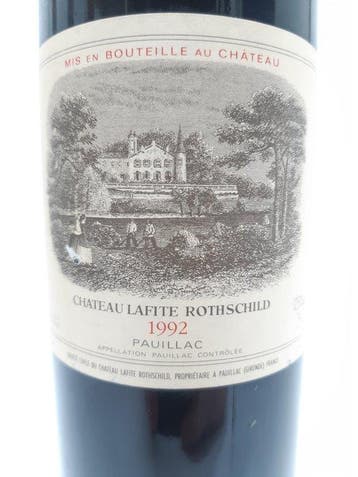 1992 Chateau Lafite Rothschild - Pauillac 1er Grand Cru
