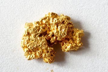 Goud Pépite uit Suriname of Frans-Guyana 0,586 gram- 0.59 g