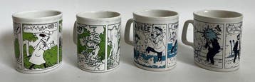 Tintin - Ensemble des 4 tasses Planta - 4 Tasses - Édition