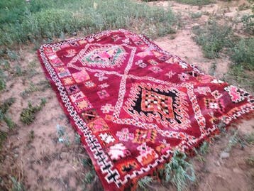 Vloerkleed - 305 cm - 200 cm - Marokkaans - Boujaad tapijt, Huis en Inrichting, Stoffering | Tapijten en Vloerkleden, Nieuw