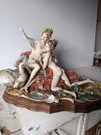 sculptuur, Leda e il cigno - 32 cm - Hars