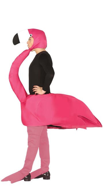 Flamingo Kostuum Roze  L, Verzenden, Nieuw