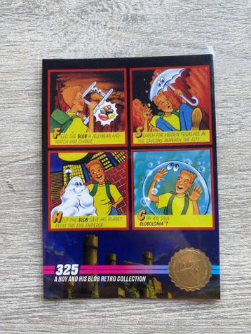 Series 3 #325 Gold A boy and his blob Retro collection Li..., Ophalen of Verzenden, Zo goed als nieuw