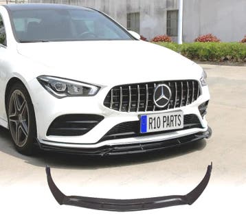 SPOILER LAME DE PARE-CHOCS AVANT MERCEDES CLA W118 19- NOIR, Autos : Pièces & Accessoires, Verzenden, Neuf