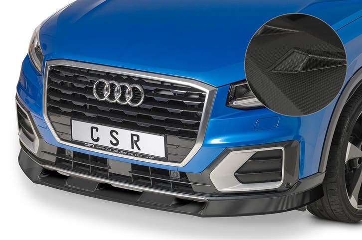 Cup spoilerlip met ABE voor Audi Q2 S-Line CSL457-M, Auto-onderdelen, Carrosserie, Nieuw, Verzenden