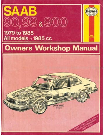 1979 - 1987 SAAB 90 99 900 HAYNES WERKPLAATSHANDBOEK ENGELS, Auto diversen, Handleidingen en Instructieboekjes, Ophalen of Verzenden