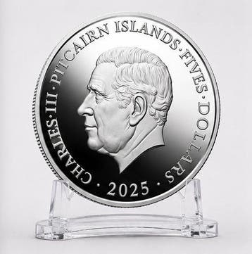 Pitcairn Islands (British Overseas Territory). 1 Dollar 2025