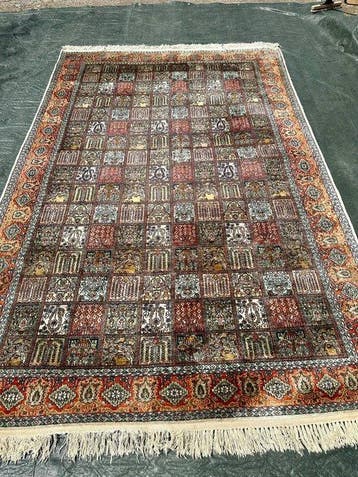 Kasjmier Zijde Ghoum Tapijt - Tapijt - 280 cm - 185 cm, Nieuw