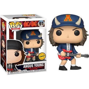 Funko Pop! AC/DC – Angus Young Devil Hat #91 Limited Chase, Verzenden, Nieuw