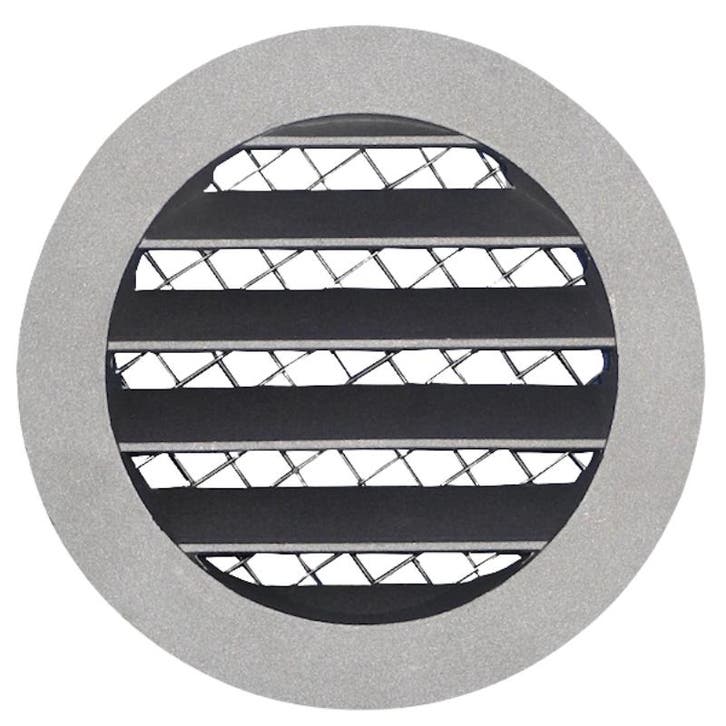 Rond buitenluchtrooster aluminium Ø 150mm met grofmazig gaas, Doe-het-zelf en Bouw, Ventilatie en Afzuiging, Nieuw, Verzenden