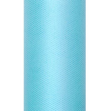 Turquoise Tule Rol 30cm 9m, Hobby en Vrije tijd, Verzenden, Nieuw