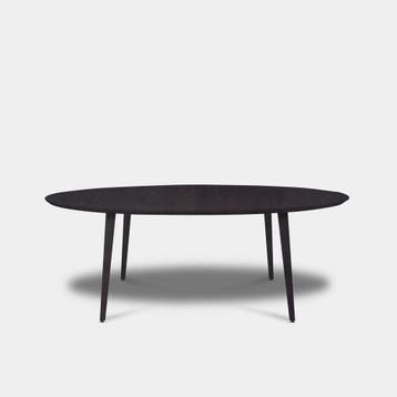 Tafel Ovaal Eikenhout  Konisch  300x120