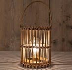 Solar lantern windlicht bamboe naturel annas collection met, Nieuw