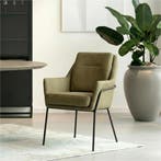 Leren eetkamerstoel Mix, Ophalen of Verzenden, Nieuw, Leer, Bohemian, Industrieel, Modern, Scandinavisch