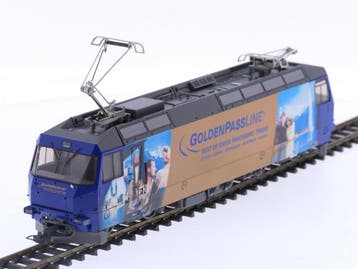 Schaal H0m Bemo 1259 322 elektrische locomotief Ge 4/4 II..., Ophalen of Verzenden, Zo goed als nieuw, Gelijkstroom, Locomotief
