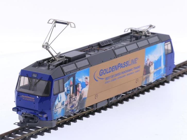 Schaal H0m Bemo 1259 322 elektrische locomotief Ge 4/4 II..., Hobby en Vrije tijd, Modeltreinen | H0, Gelijkstroom, Locomotief
