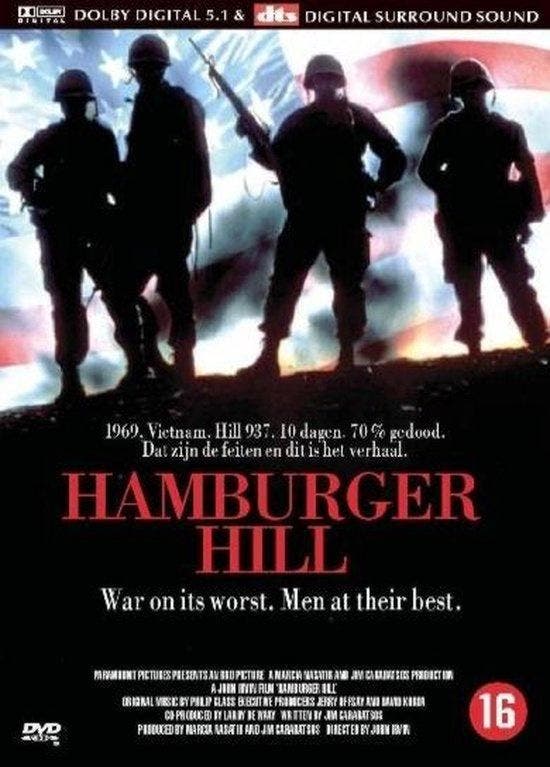Hamburger hill (dvd tweedehands film), CD & DVD, DVD | Action, Enlèvement ou Envoi