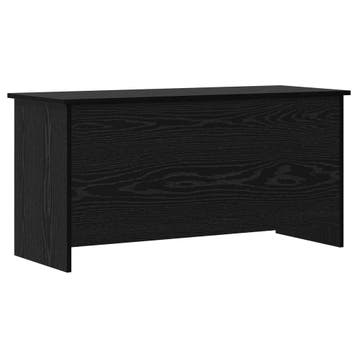 vidaXL Opbergkist met opslag Zwart eiken 100 x 40 x 50 cm, Verzenden