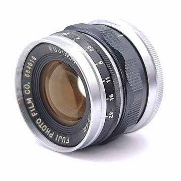 Fujinon L 2.8/5cm M39 with Leotax Metal Hood - CLA´d |, Nieuw