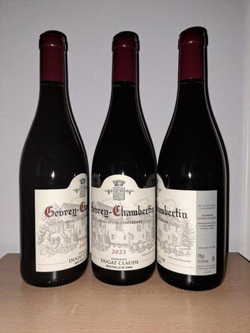 2023 Claude Dugat - Gevrey Chambertin - 3 Bouteilles (0,75, Nieuw