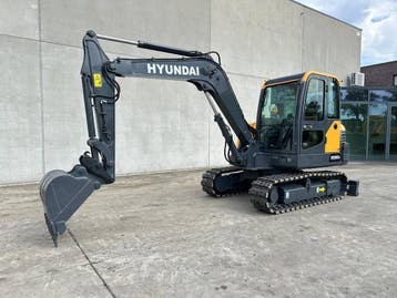 Veiling: Rupsgraafmachine Hyundai R60VS Diesel 2021, Ophalen