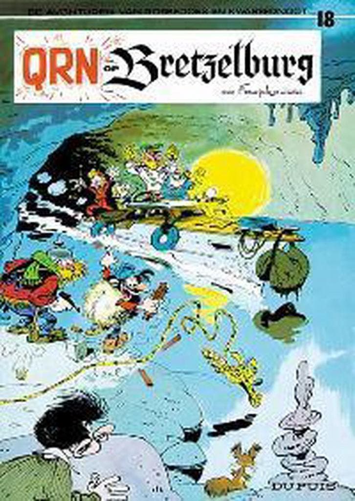 QRN op Bretzelburg / Robbedoes en Kwabbernoot / 18 Franquin, Livres, BD, Envoi