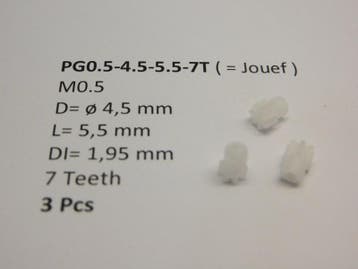 micromotor PG0.5-4.5-5.5-7T tandwiel, Verzenden, Overige typen