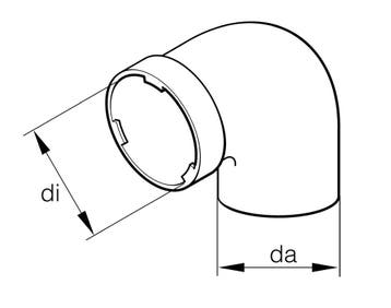 Eberspächer bocht 60mm, Ophalen of Verzenden