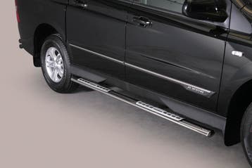 Side Bars | geschikt voor Ssangyong | Actyon Sports 12- 4d p, Verzenden