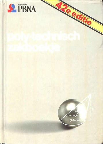 POLY-TECHNISCH ZAKBOEKJE 9789062280872 Auteur, Boeken, Techniek, Verzenden, Gelezen, Auteur
