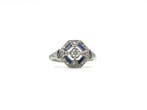 Sans prix de réserve - Bague - 18 carats Platine, Or blanc -