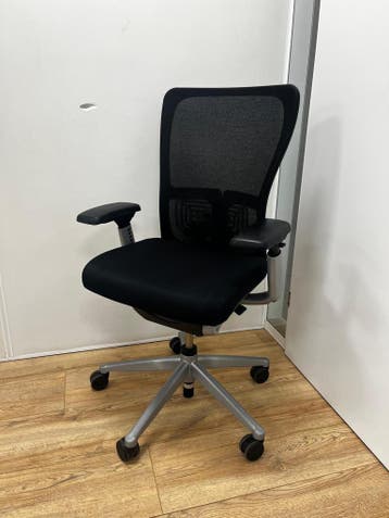 Grote Voorraad Haworth Zody Bureaustoelen!, Ergonomisch, Zo goed als nieuw, Zwart, Bureaustoel