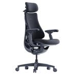 Nieuwe Ergonomische Bureaustoel LiberNovo Omni - Zwart, Verzenden, Zwart, Zo goed als nieuw, Bureaustoel