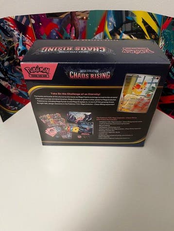 Pokémon - 1 Elite trainer box - Mega Evolution Chaos Rising