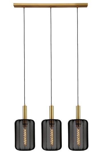 Hanglamp Lucide CORINA -  - 3xE27 - Zwart, Verzenden