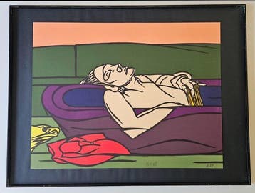 Valerio Adami (1935) - Marat