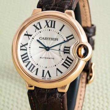 Cartier - Ballon Bleu Automatic – 18K Rose Gold - 3003 -