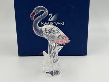 Swarovski - Figurine - Flamingo - Cristal, Antiek en Kunst